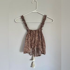 Etiquette open back going out top